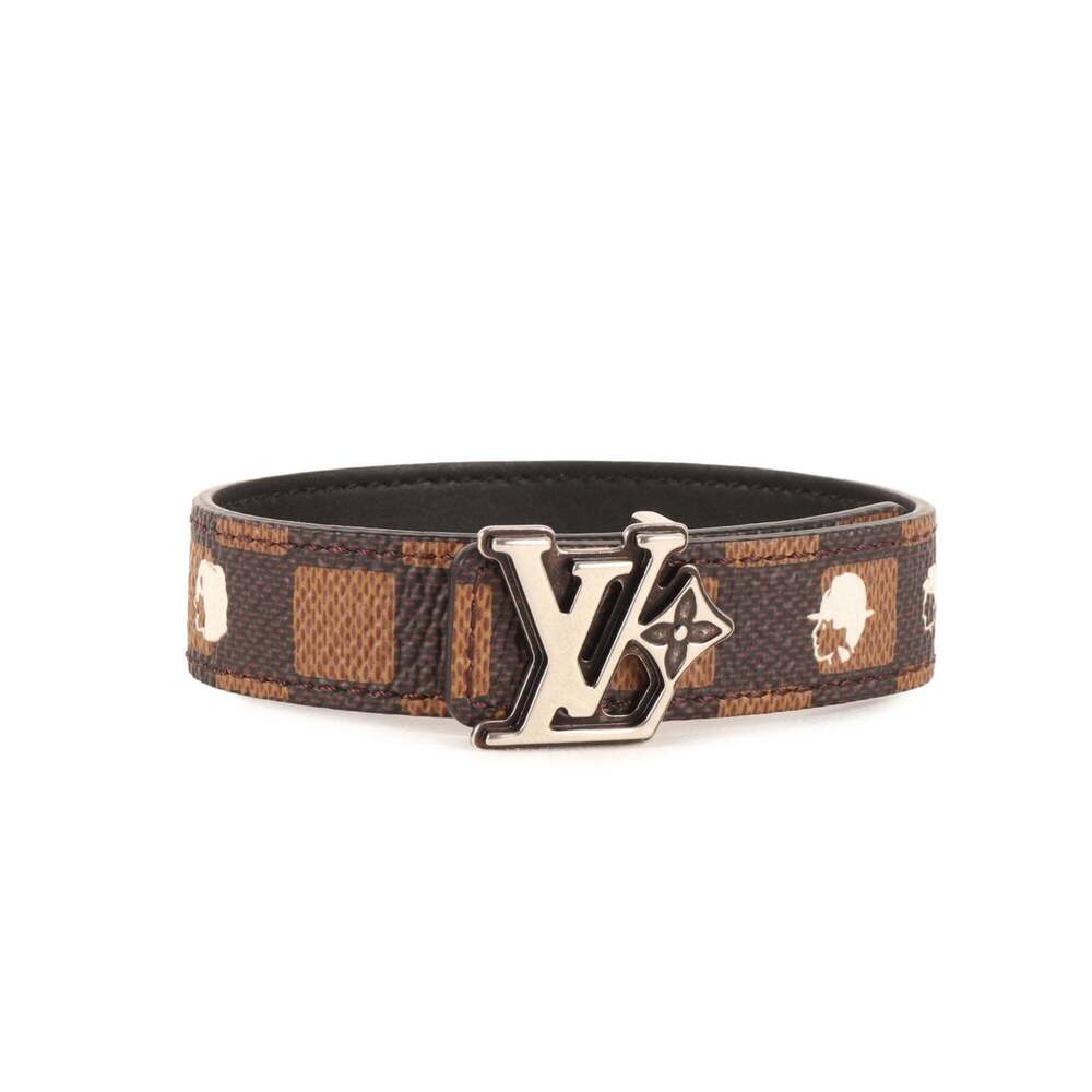 LOUIS VUITTON Black Damier Charm Bracelet - Picture 1 of 8